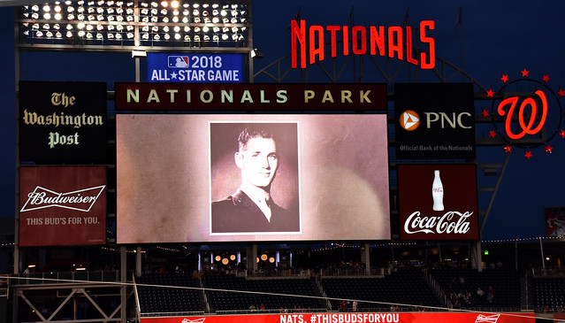 Jimmy Trimble '43 Day at Nationals Park
