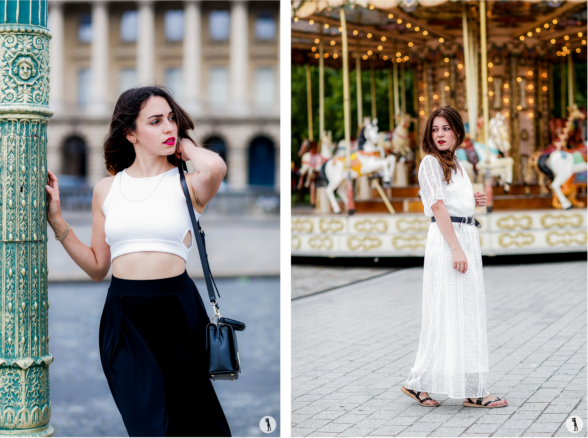 Photo shooting, blogger, Paris.