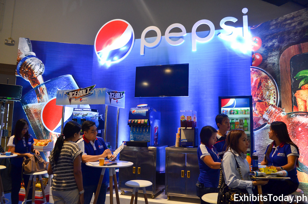 Pepsi Exhibit Stand