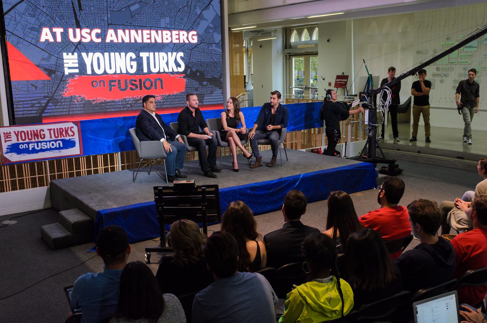 The Young Turks on FUSION live from Wallis Annenberg Hall