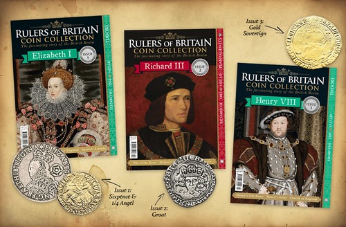 Rulers of Britain Coin Collection