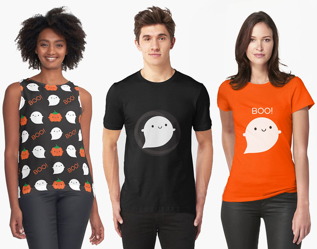 Halloween t-shirts at Redbubble