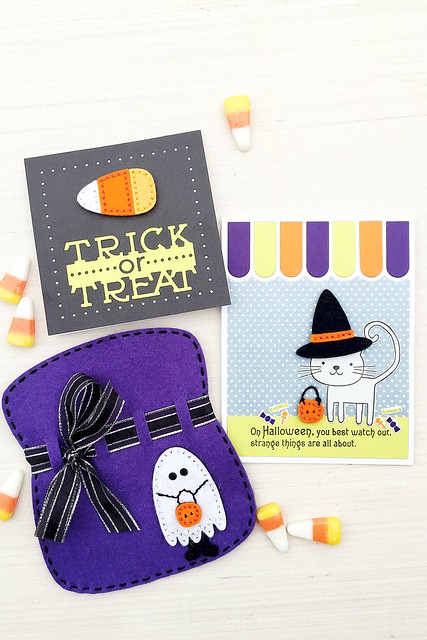 New Halloween Stitching Dies for the September 2016 Papertrey Ink Release
