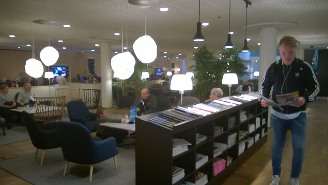 SAS lounge @ Copenhagen Kastrup