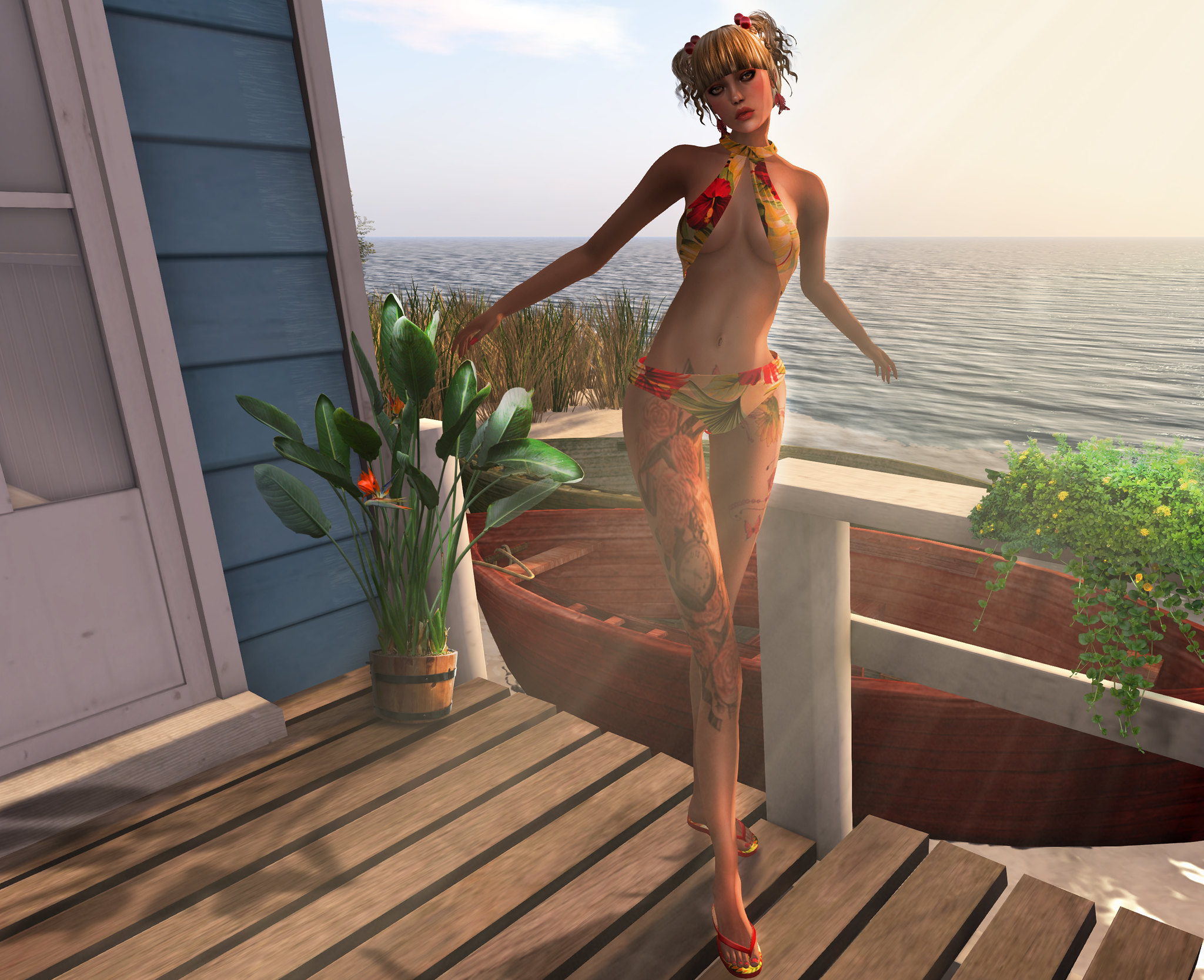 NEW!!!  RAYNE Couture Hibiscus / .:EMO-tions:. * KALIOPE *