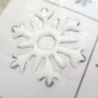 Iron Craft '16 Challenge #15 - Glue Snowflakes