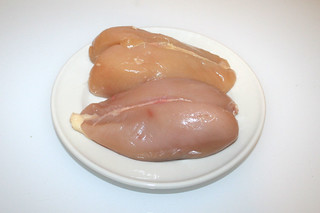 01 - Zutat Hähnchenbrust / Ingredient chicken breast
