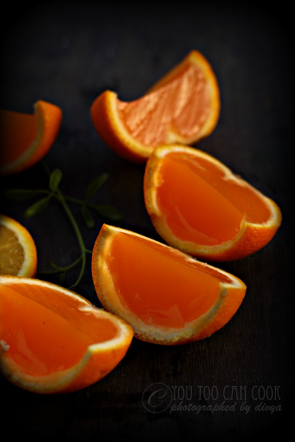 Orange Jelly Using Agar Agar | Orange Jelly | Orange Jelly Using Fresh Orange | China Grass Jelly 