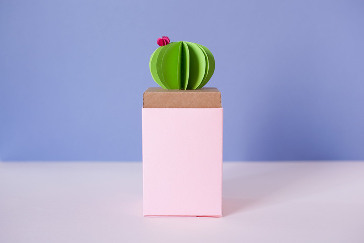 DIY Cactus de papel · DIY Paper cactus · Fábrica de Imaginación · Tutorial in Spanish